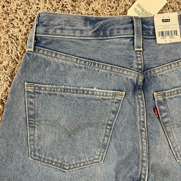 Levi's® Premium 501® 150th Anniversary ‘90s Patchwork Women's Jeans, Size 25x30 - Picture 14 of 16